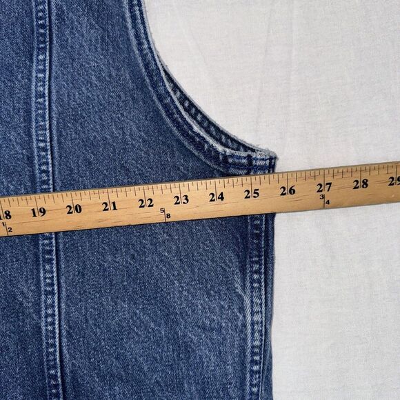 Marithe Francois Girbaud Denim Vest Mens XL Faded Street Grunge Hip Hop,‎ Y2K - Picture 11 of 15